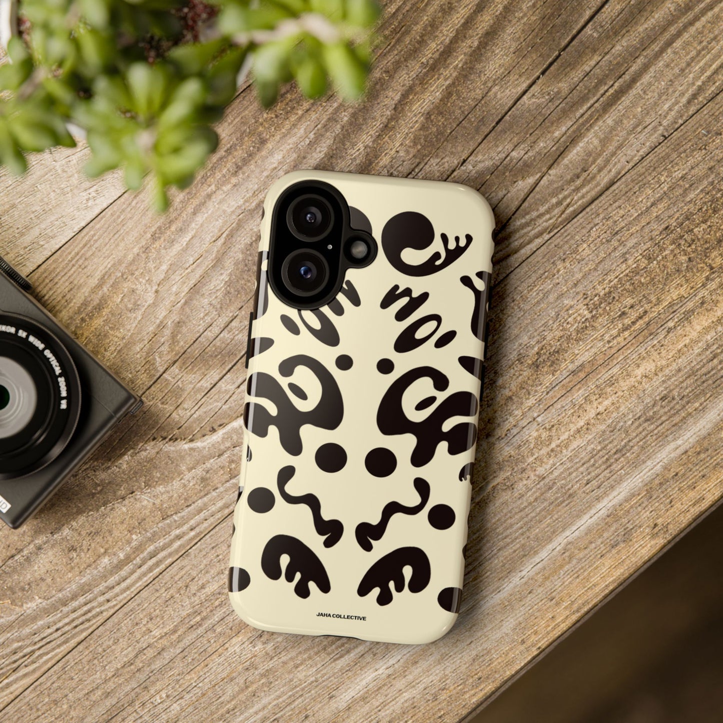 Mirror Work Tough Case (iPhone) - Blank Page White