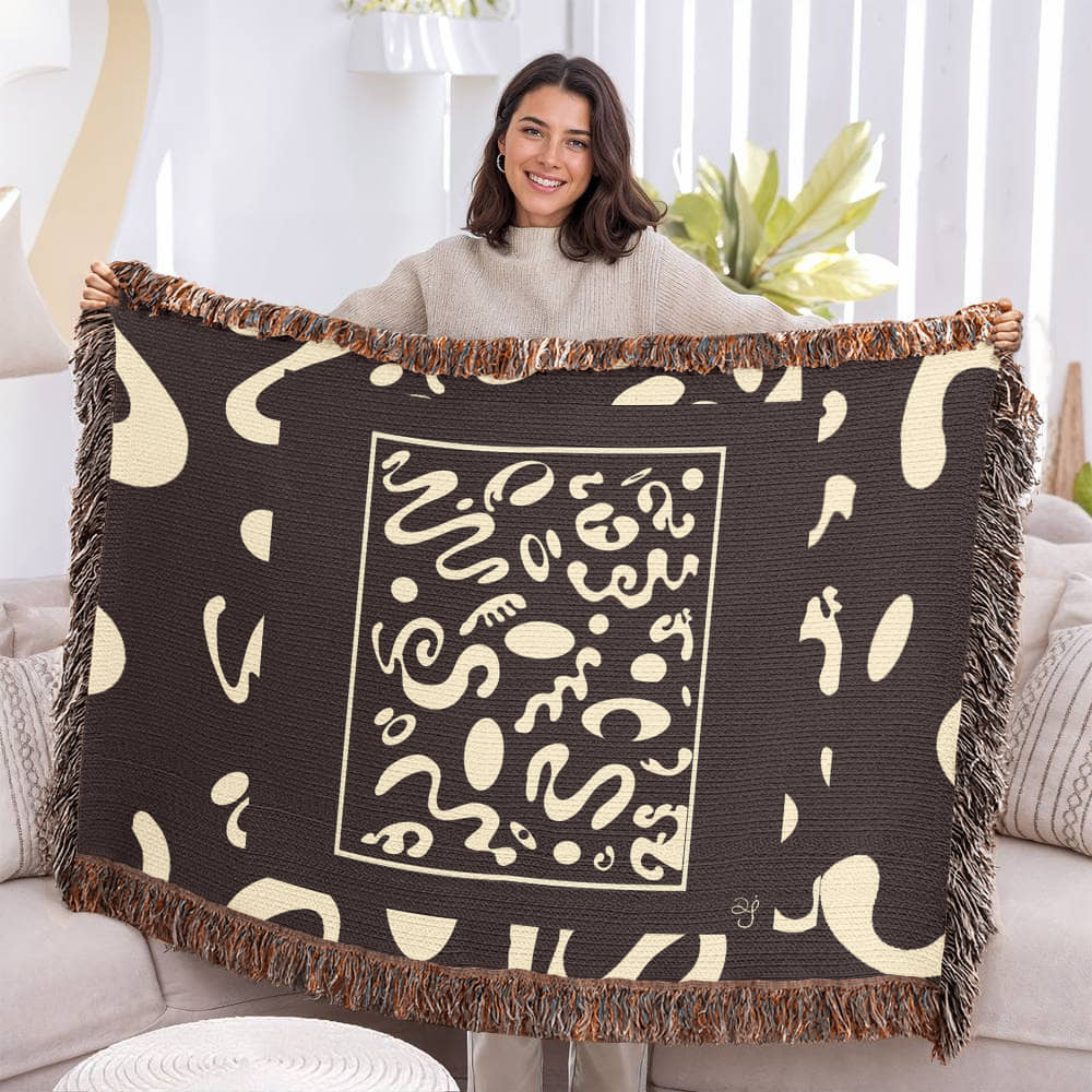 Deep Dream Special Edition Artwork Heirloom Woven Blanket (80" x 60")