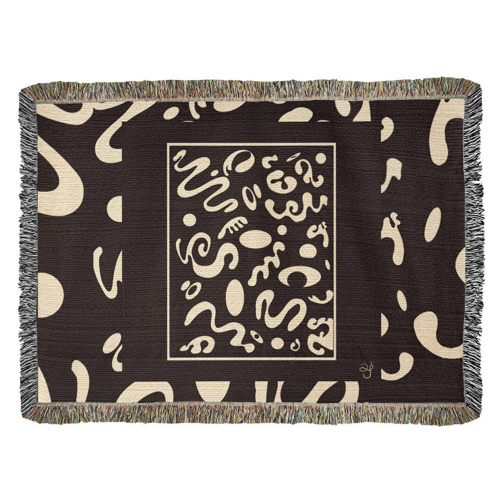 Deep Dream Special Edition Artwork Heirloom Woven Blanket  (60" x 50")