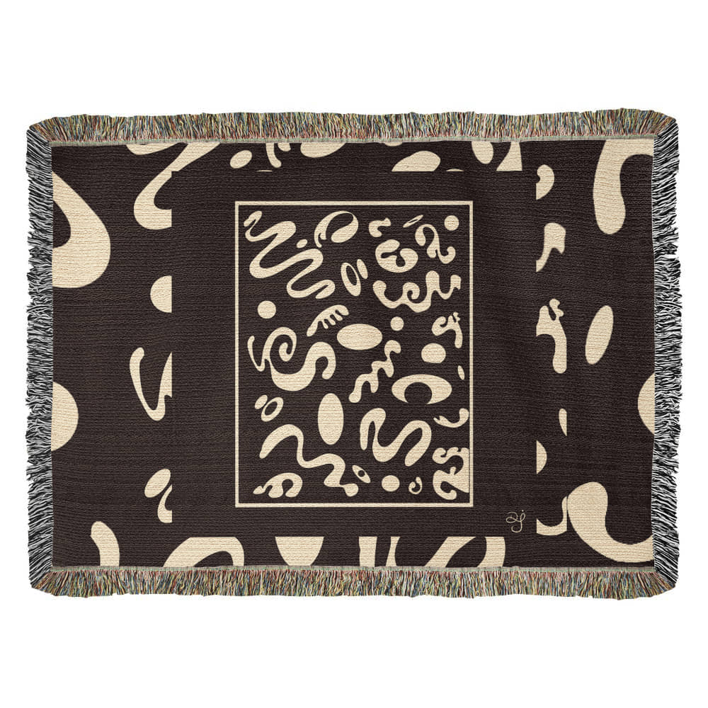Deep Dream Special Edition Artwork Heirloom Woven Blanket (80" x 60")