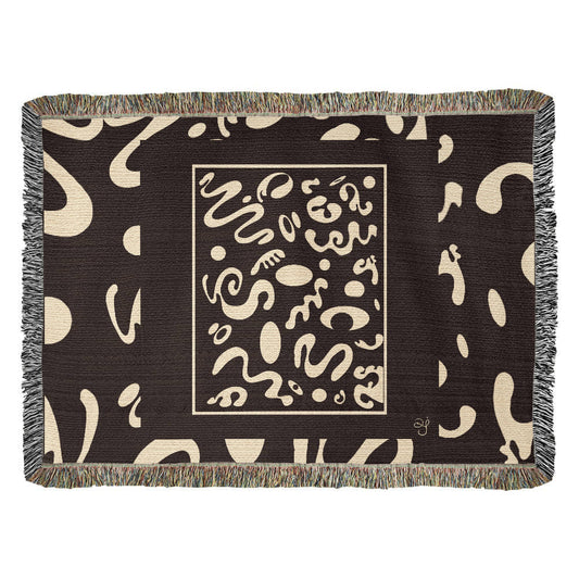 Deep Dream Special Edition Artwork Heirloom Woven Blanket (54" x 37")