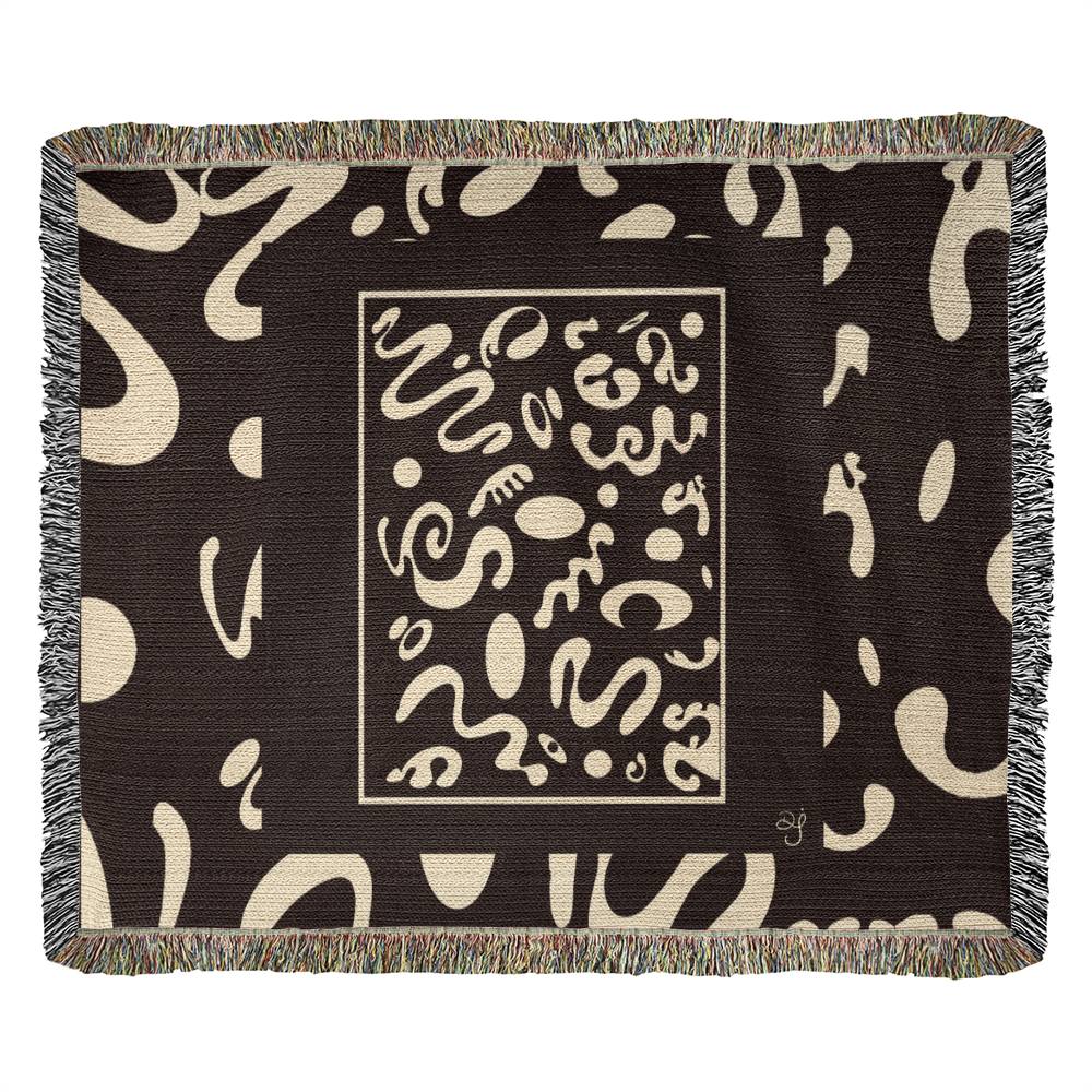 Deep Dream Special Edition Artwork Heirloom Woven Blanket  (60" x 50")