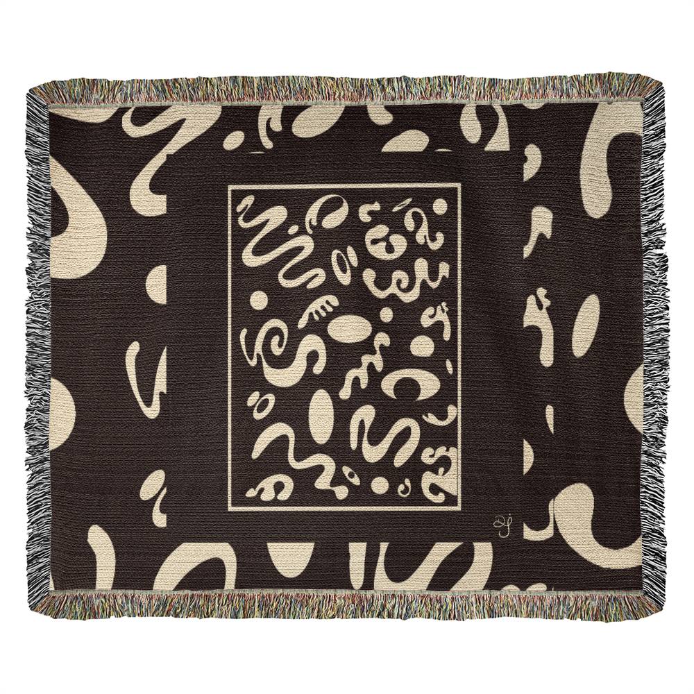 Deep Dream Special Edition Artwork Heirloom Woven Blanket (80" x 60")