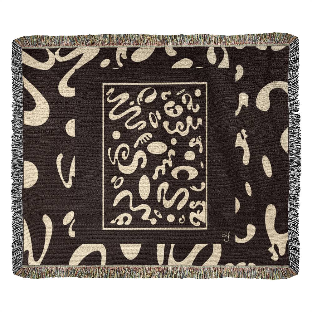 Deep Dream Special Edition Artwork Heirloom Woven Blanket (54" x 37")