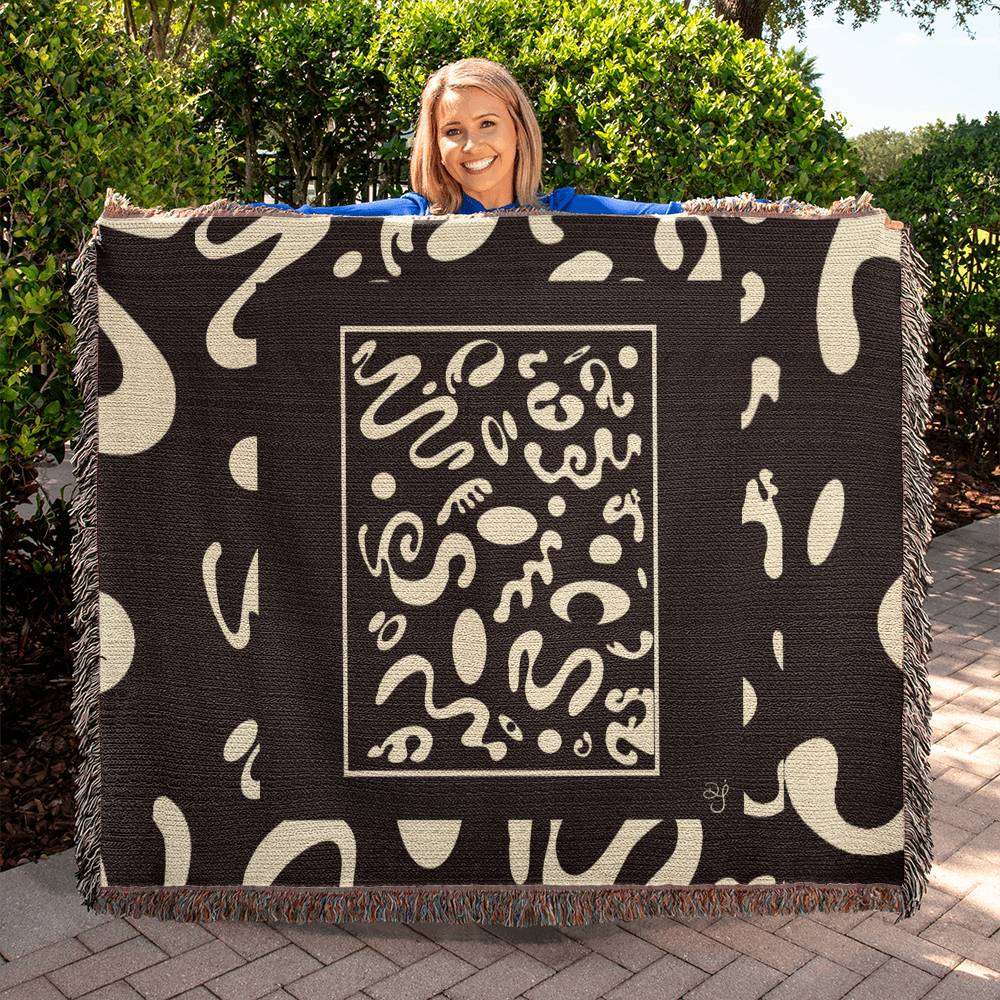 Deep Dream Special Edition Artwork Heirloom Woven Blanket (80" x 60")