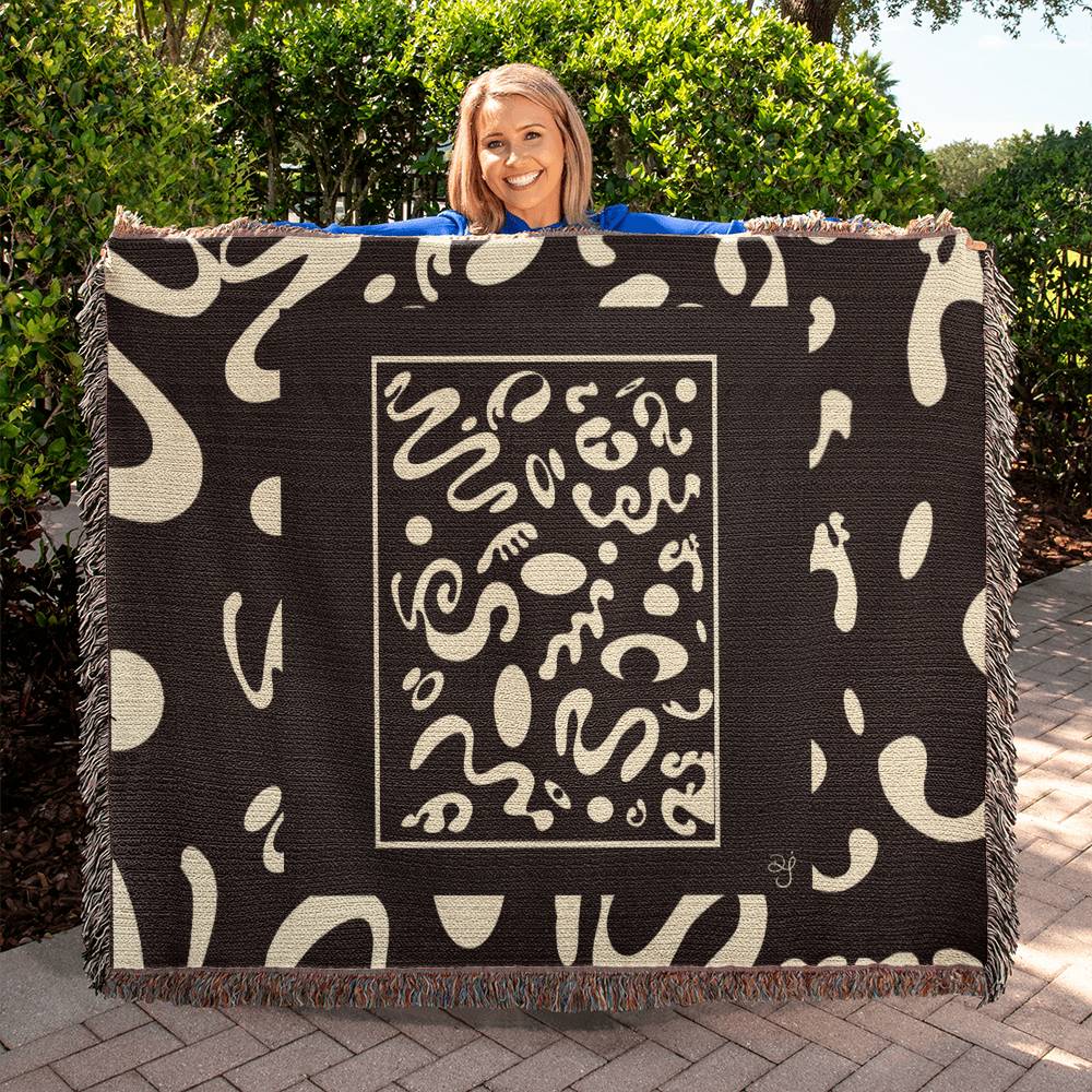 Deep Dream Special Edition Artwork Heirloom Woven Blanket  (60" x 50")