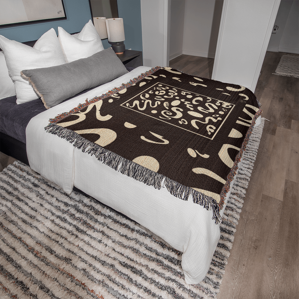 Deep Dream Special Edition Artwork Heirloom Woven Blanket  (60" x 50")