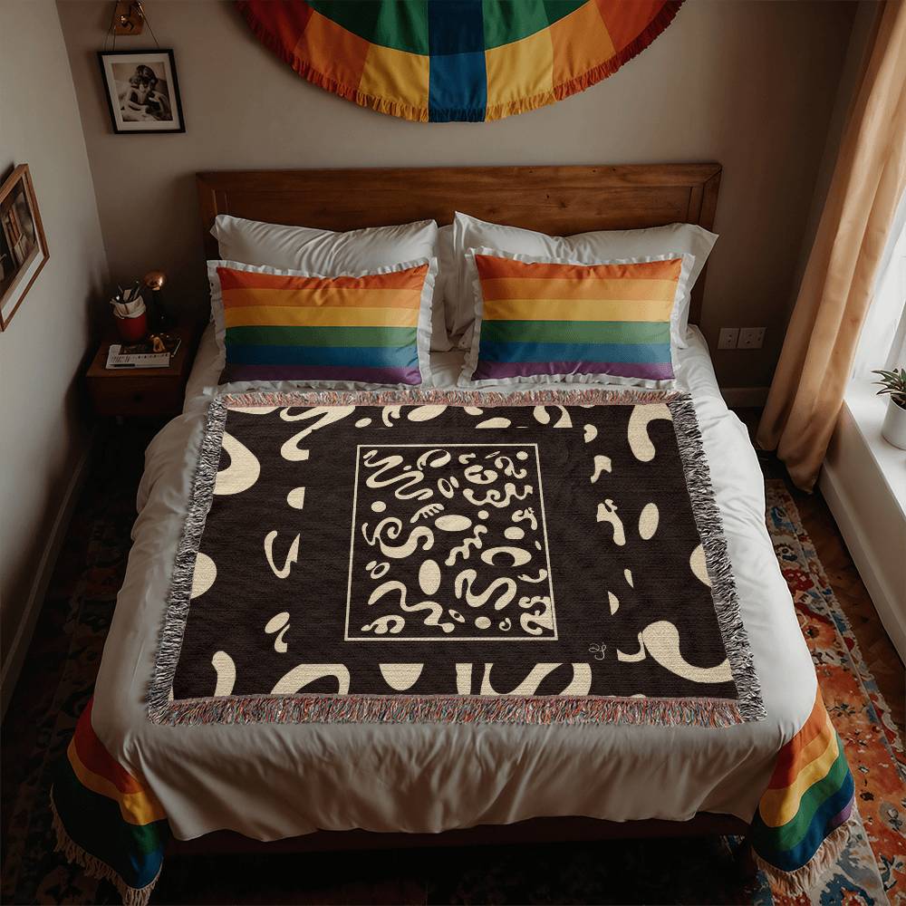 Deep Dream Special Edition Artwork Heirloom Woven Blanket (80" x 60")