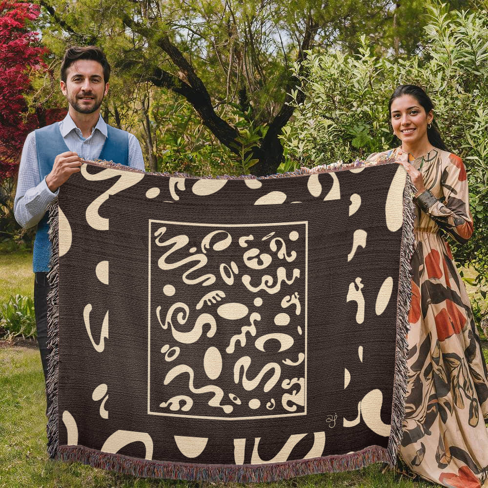 Deep Dream Special Edition Artwork Heirloom Woven Blanket (80" x 60")