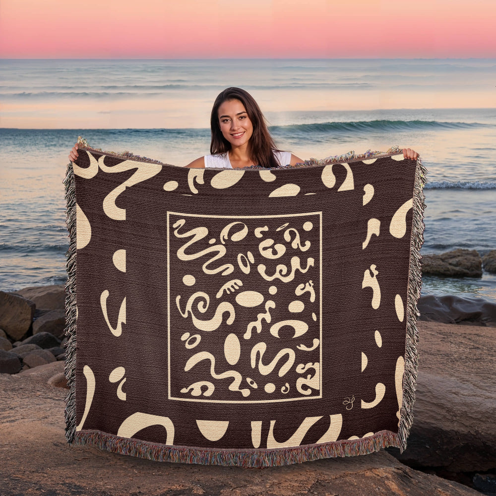 Deep Dream Special Edition Artwork Heirloom Woven Blanket (54" x 37")