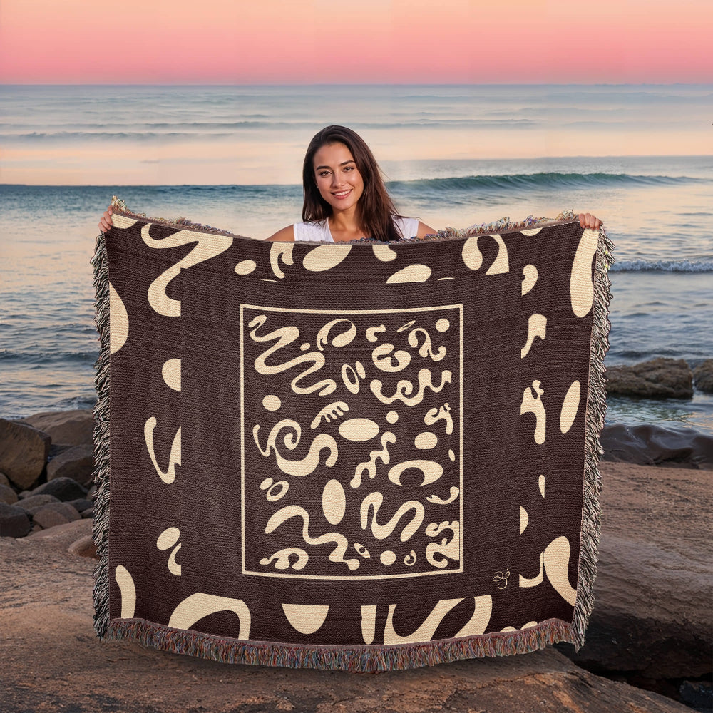 Deep Dream Special Edition Artwork Heirloom Woven Blanket (80" x 60")