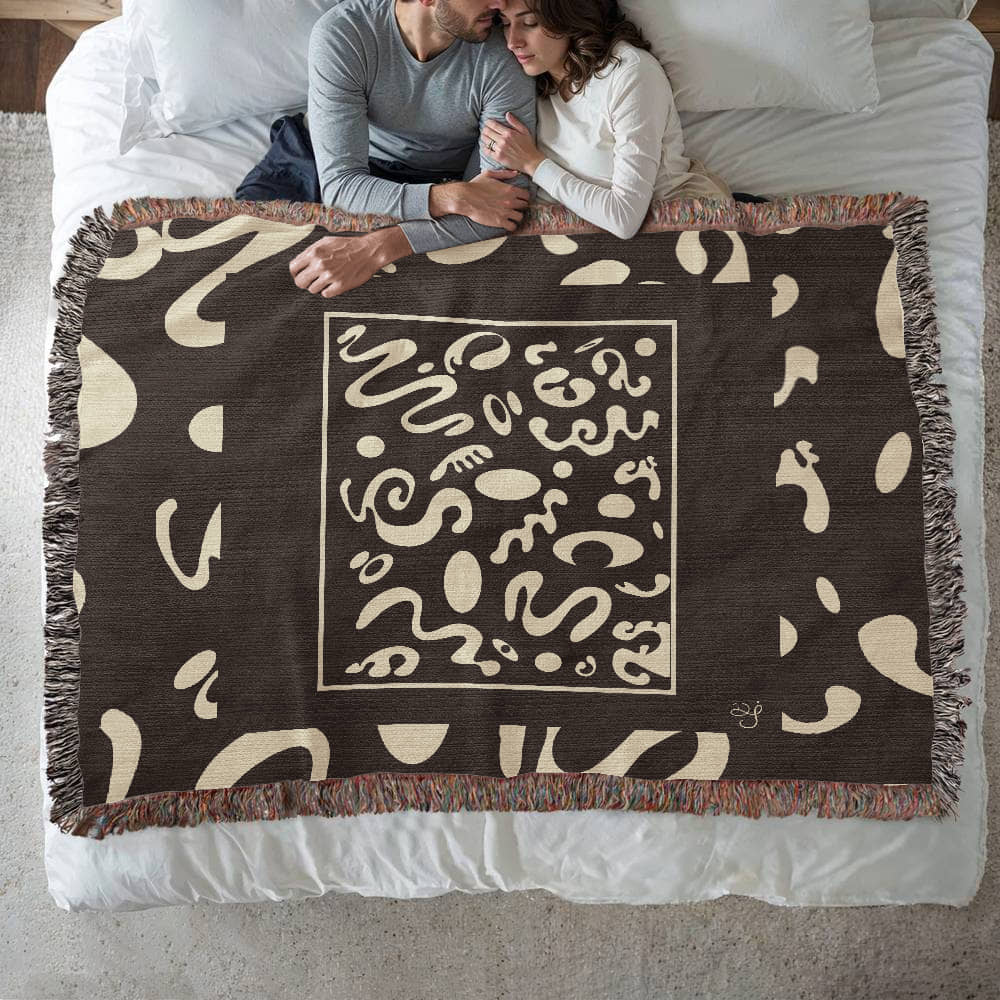 Deep Dream Special Edition Artwork Heirloom Woven Blanket  (60" x 50")