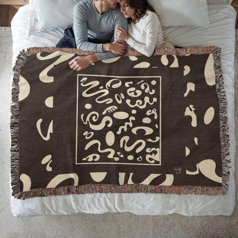 Deep Dream Special Edition Artwork Heirloom Woven Blanket (80" x 60")