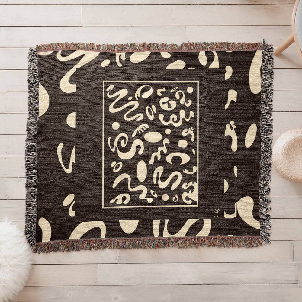 Deep Dream Special Edition Artwork Heirloom Woven Blanket (80" x 60")