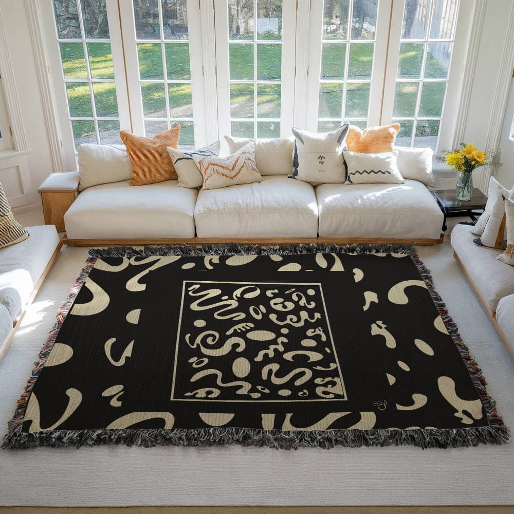 Deep Dream Special Edition Artwork Heirloom Woven Blanket (54" x 37")