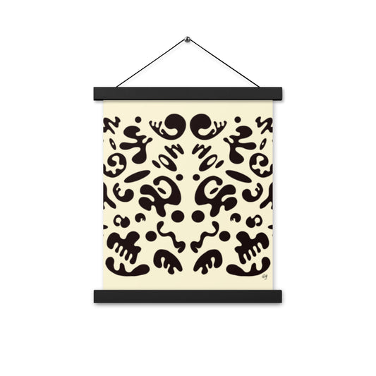 Mirror Work Poster w Hanger - Blank Page