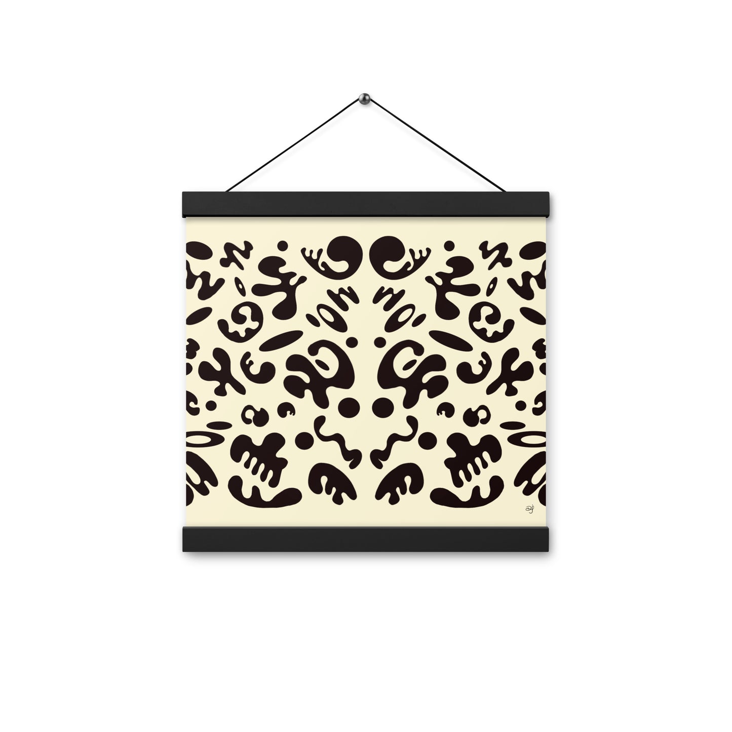 Mirror Work Poster w Hanger - Blank Page