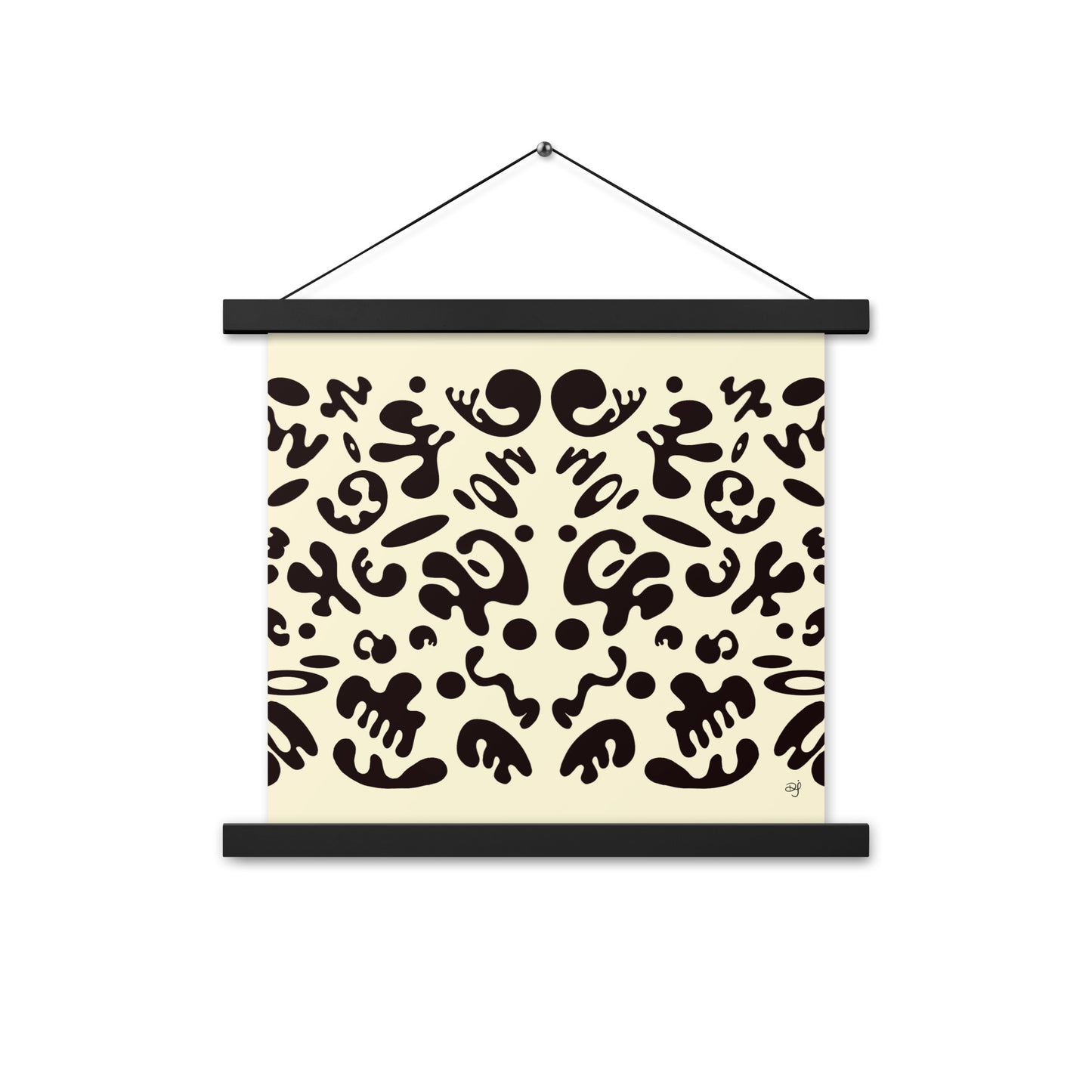 Mirror Work Poster w Hanger - Blank Page
