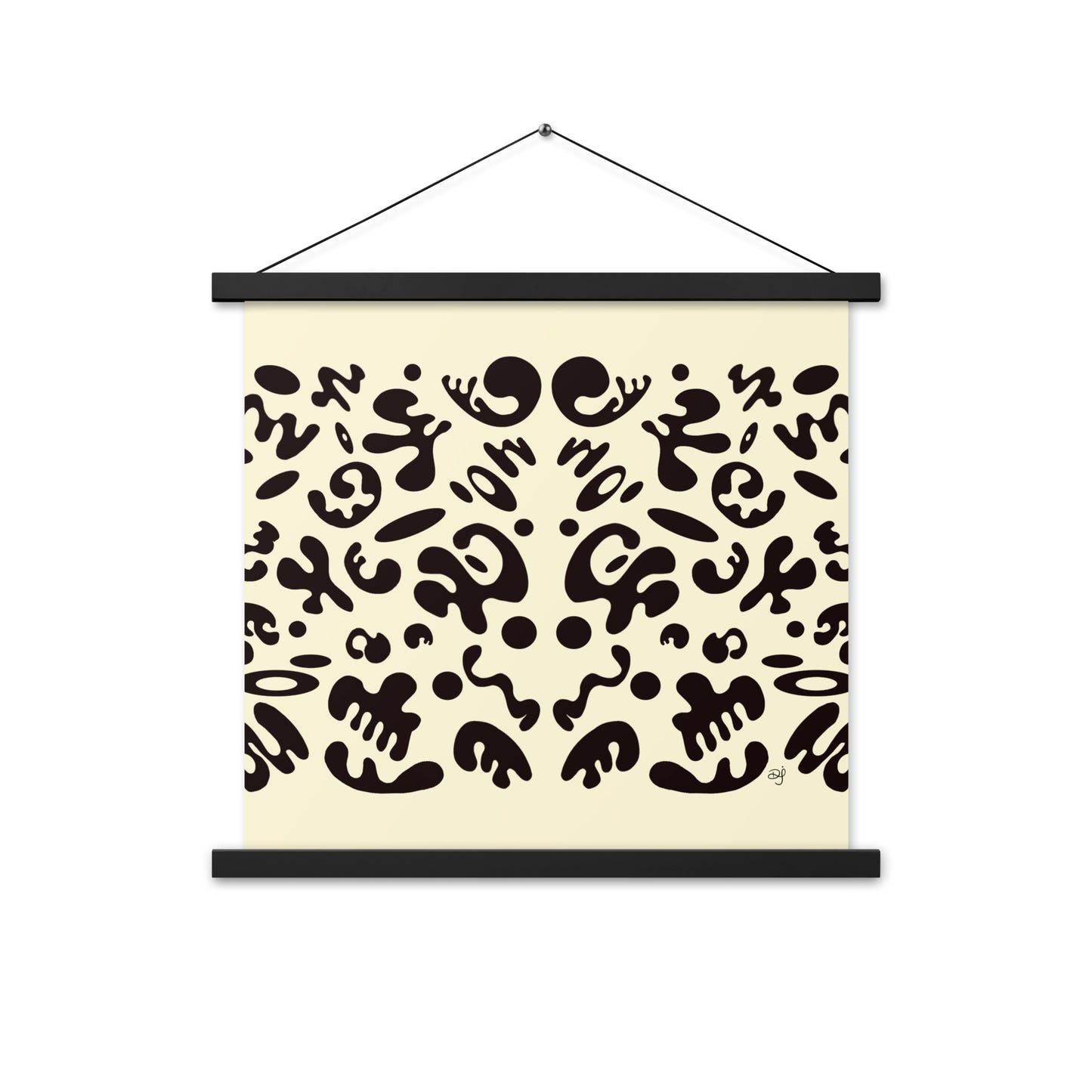 Mirror Work Poster w Hanger - Blank Page