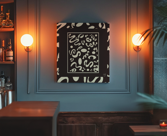 Deep Dream Special Edition Square Wrapped Canvas