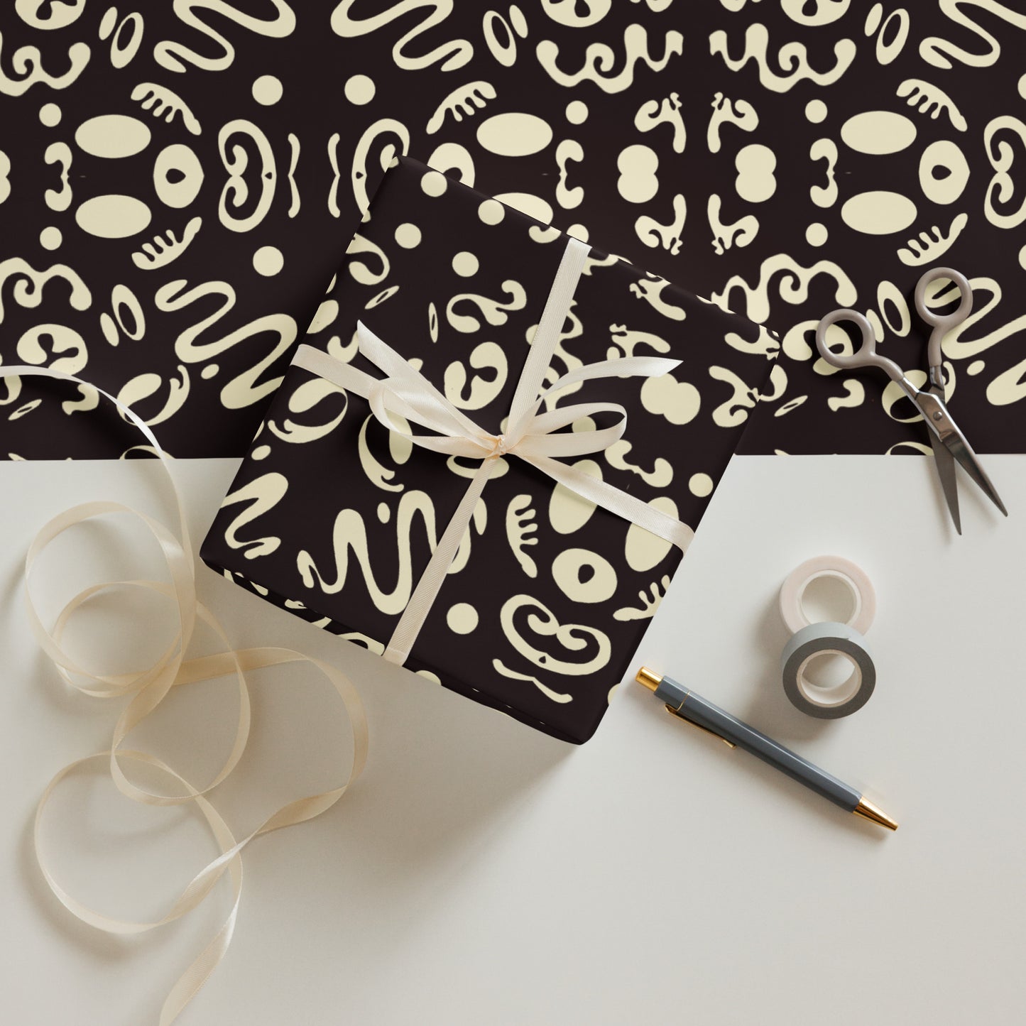 Pure Imagination Wrapping Paper Sheet Set (3) - Smoke Signal