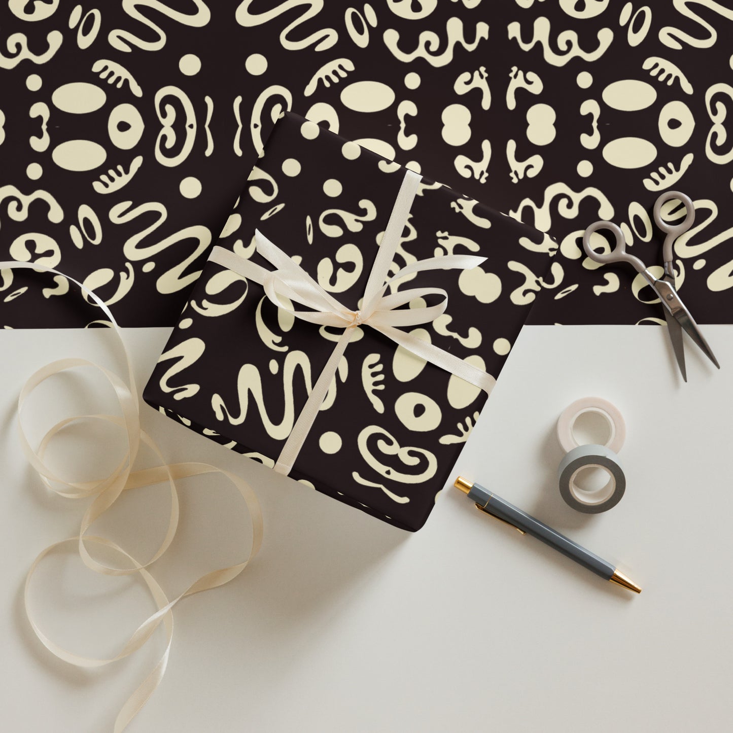 Pure Imagination Wrapping Paper Sheet Set (3) - Smoke Signal