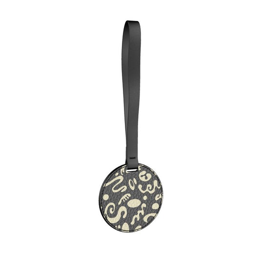 Adorn'd Leather Circle Bag Charm