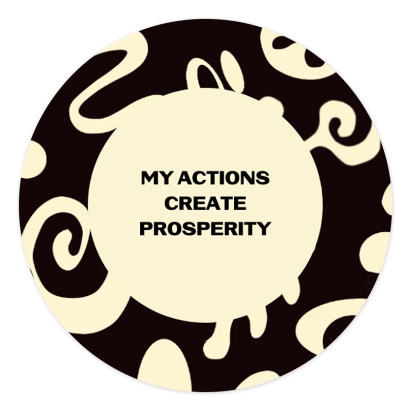 Affirmation Designer Sticker Sheets - Abundance