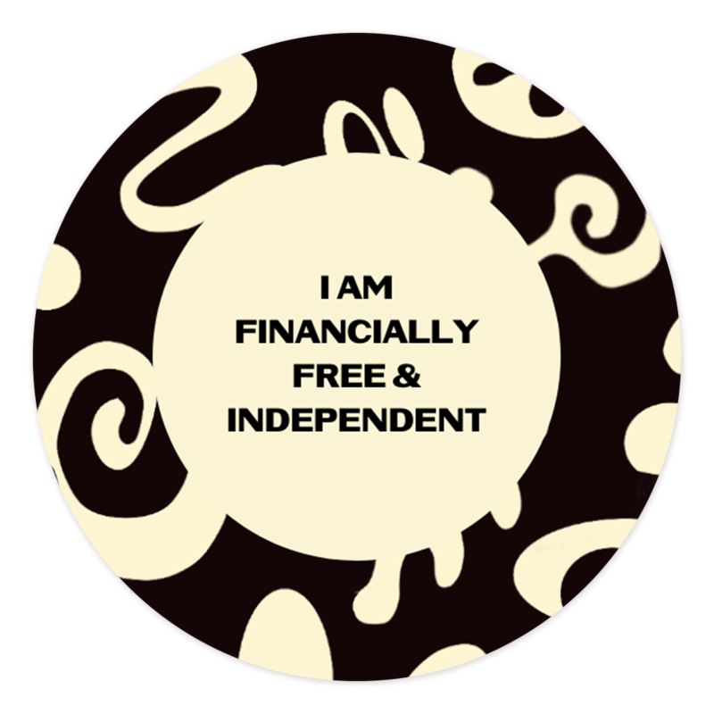 Affirmation Designer Sticker Sheets - Abundance